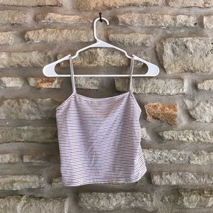 brandy melville striped tank top
